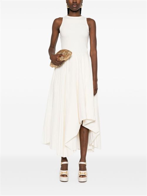 Asymmetrical midi dress ALEXANDER MCQUEEN | 814517QLAED9015
